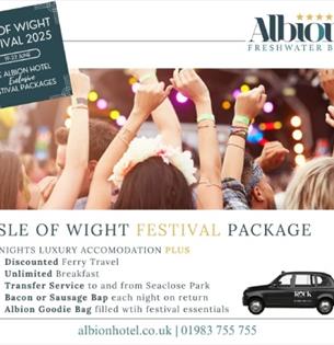 Isle of Wight, Things to Do, Accommodation, IOW Festival, Albion Hotel, Freshwater