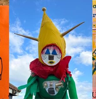 Isle of Wight, things to do, Quay Arts, Newport, Alien Clown Costume making