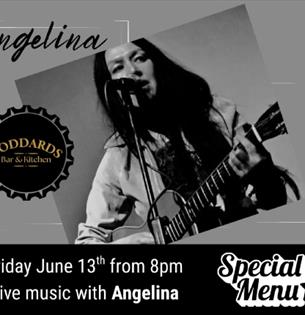 Isle of Wight, Live Music, Goddards Brewery, Angelina