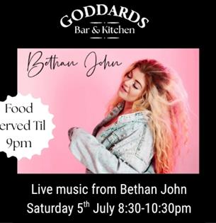 Isle of Wight, Things to do, Live Music, Goddards Brewery, Bethan John