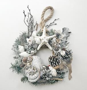 Isle of Wight, Arts and Crafts, Christmas Workshop, Wreath making, Ryde