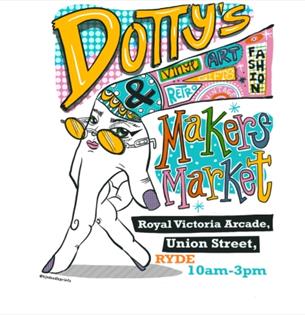Isle of Wight, things to do, Makers Market. Royal Victoria Arcade, Ryde