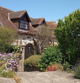 Outside view of 2 The Granary, self-catering, Isle of Wight
