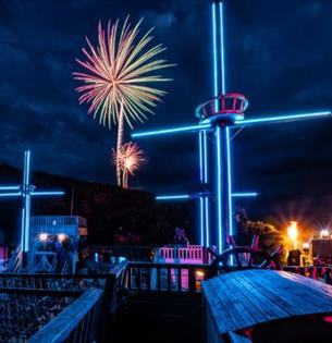 Fireworks at Blackgang Chine, Summer Fest event, what's on, Isle of Wight