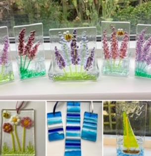 Isle of Wight, Things to do, Fused Glass Workshop, Quarr Abbey, Ryde
