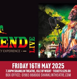 Isle of Wight, Things to do, Live Music, Concert, Bob Marley Legend, Shanklin Theatre