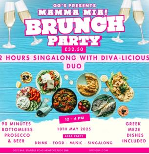 Isle of Wight, Things to do, Bottomless Brunch, Mamma Mia Singalong, GG's Newport