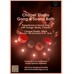 Isle of Wight, Things to do, Health and Wellbeing, Sound Bath, Chapel Studio, Niton