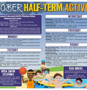 October Half Term Activities