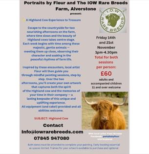 Paint your Own Highland Cow