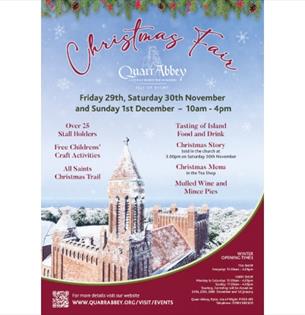 Isle of Wight, Things to do, Christmas Fair, Quarr Abbey, Ryde