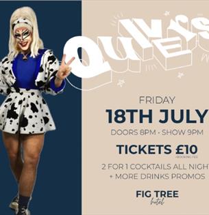 Isle of Wight, Things to do, Entertainment, Quivers at The Fig Tree, Shanklin.