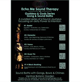 Isle of Wight, Things to do, Health and Wellbeing, Echo Me Sound Therapy, Ventnor Botanics