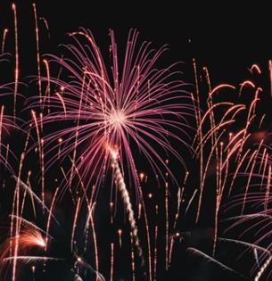 Fireworks in the sky, fireworks with Mountbatten at Robin Hill Adventure Park, Newport, Isle of Wight, event, what's on