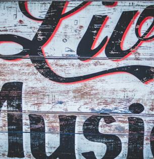 Live music sign, re-opening event at The Portland Inn, Gurnard, Isle of Wight, event, what's on