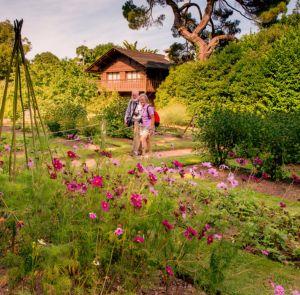 Swiss Cottage gardens at Osborne, Isle of Wight