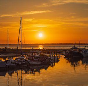 Sunset at Yarmouth Harbour, Isle of Wight