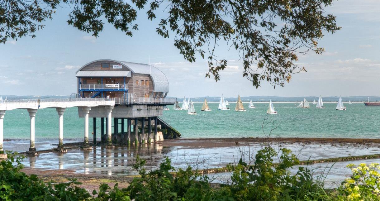 View of Bembridge Lifeboat Station
