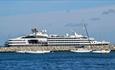 Cruise ship L’Austral visits Cowes Harbour