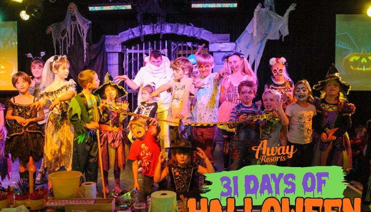Halloween performance at Whitecliff Bay Holiday Park, Isle of Wight, event, what's on