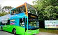 Isle of Wight, Open Top Bus Tours, Downs Breezer at Robin Hill, Southern Vectis