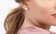 Isle of Wight, Shopping & Attraction, Isle of Wight Pearl, Stud Earrings, Brighstone, WEST WIGHT