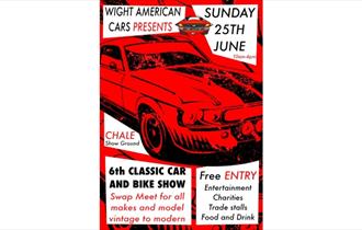 Isle of Wight, Things to do, Events, Classic Car Show, Chale Show Ground