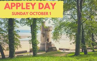 Isle of Wight, Things to do, Appley Day, Image of Appley Tower through the trees