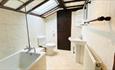 Bathroom at Kari's Cottage, Ventnor, self catering, Isle of Wight