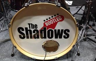 Isle of Wight, Things to do, Events, The Shadows Bootleg, Tribute, theatre, music image of a drum with Bootleg the Shadows written on it.