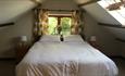 Isle of Wight, Accommodation, Self Catering, Bunts Hill Barns, double bedroom