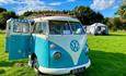 Blue camper at Wight Buggin', Ryde, Isle of Wight, event, what's on