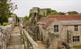 Isle of Wight, Carisbrooke Castle, Attractions, Wall Walkway
