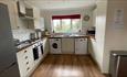 Kitchen at Clematis Cottage, Chestnut Mews Holiday Cottages, self catering, Shanklin, Isle of Wight