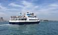 Passengers on Solent Cruises, trips and tours, Isle of Wight, activities, things to do