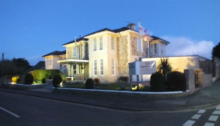 Outside view of Wighthill Hotel, Sandown, Isle of Wight