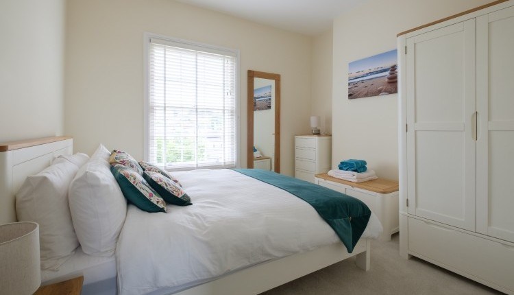 Bedroom at Serene at Ryde, self-catering, Isle of Wight