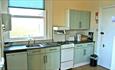 Kitchen at The Oaks Holiday Apartments, self-catering, Ryde