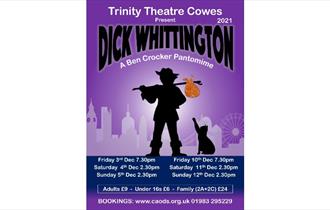 Isle of Wight, Things to Do, Christmas Events, Dick Whittington at Trinity Theatre, Cowes