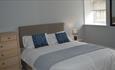 Double bedroom at The Old School Hall, Shanklin, Self catering, Isle of Wight