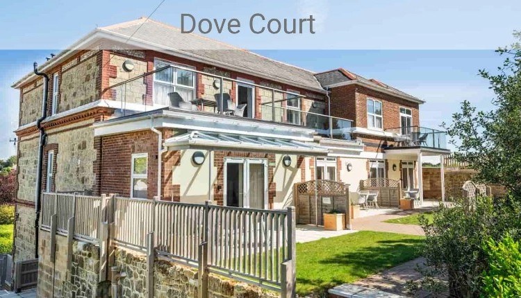 Outside view of Dove Court, Shanklin,Self Catering