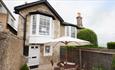 Isle of Wight, Accommodation, Self Catering, Elm Cottage, Seaview, Front Door and Court Yard