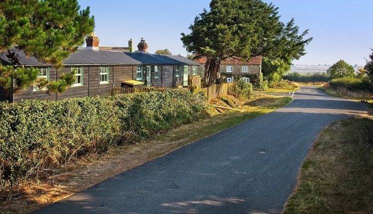 Exterior of Newtown Cabin, Isle of Wight, National Trust, Self Catering - Image copyright: Dave Harrison
