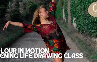 Colour in Motion – Special Collaborative Creative Life Drawing Session — image from event listing
