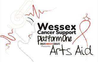 Arts Aid poster, Wessex Cancer Support, what's on, event, Isle of Wight