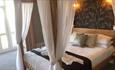 Four poster bed at The Havelock, Shanklin, B&B, Isle of Wight