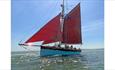 Isle of Wight, Things to Do, Sailing, First Class Sailing, Golden Vanity in full sail
