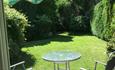 View of garden from the Sudtio Annexe, self-catering, Isle of Wight