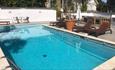 Outdoor swimming pool at The Havelock, Shanklin, B&B, Isle of Wight