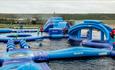 View of the Isle of Wight Aqua Park at Tapnell Farm, Isle of Wight, Things to Do